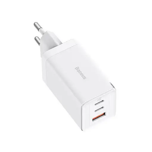 Baseus GaN5 Pro Universal Blanco Corriente alterna, USB Carga rápida Interior