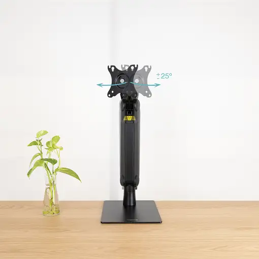 TooQ Soporte de mesa para pantallas 17”-32”, Negro