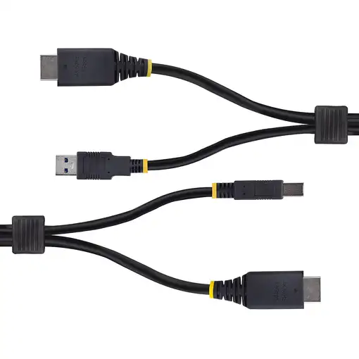 StarTech.com Cable KVM HDMI y USB 3.0 5Gbps de 3m - 4K 60Hz - Cable Combo HDMI 2.0