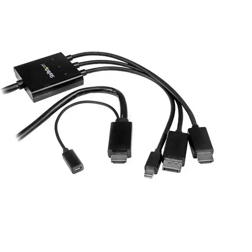 StarTech.com Cable Conversor HDMI, DisplayPort o Mini DisplayPort a HDMI de 2m - A