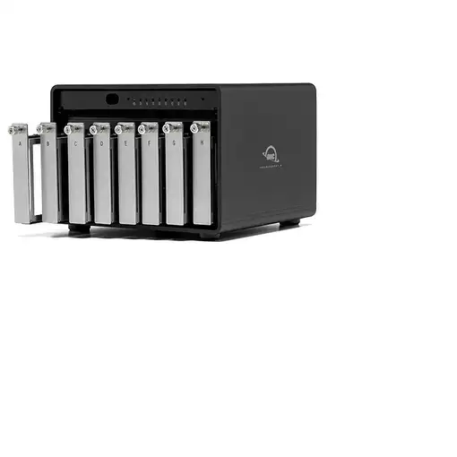 OWC ThunderBay 8 unidad de disco multiple 0 TB Torre Negro