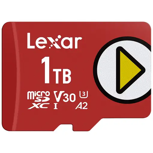 Lexar LMSPLAY001T-BNSNG memoria flash 1 TB MicroSDXC UHS-I Clase 10 Lexar LMSPLAY001T-BNSNG memoria flash 1 TB MicroSDXC UHS-I Clase 10
