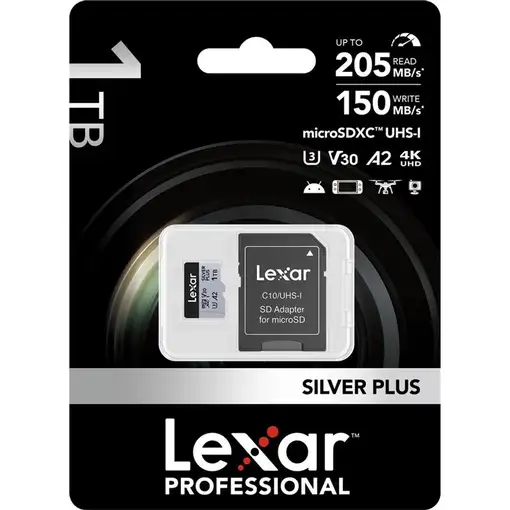 Lexar Professional SILVER PLUS 1 TB MicroSDXC UHS-I