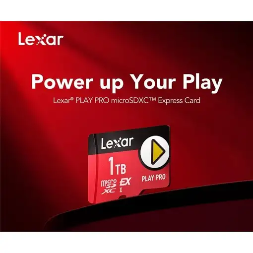 Lexar LMSXPS0001T-BNNNG memoria flash 1 TB MicroSD Clase 3