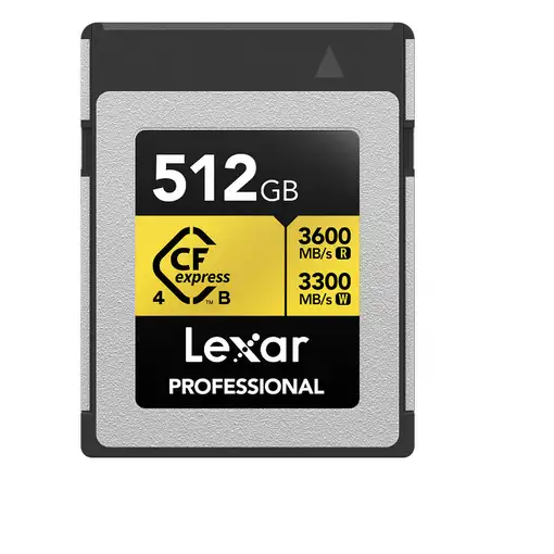 Lexar LCXEXP4512G-RNENG memoria flash 512 GB CFexpress tipo B