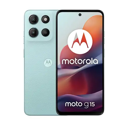 Smartphone Motorola moto g15 8 + 128GB Azul claro MOTOROLA