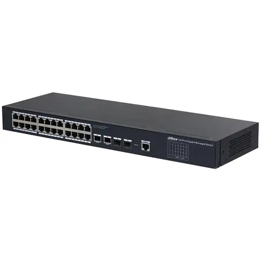 Dahua Technology SG4028 Gestionado L2 Gigabit Ethernet (10/100/1000) Negro