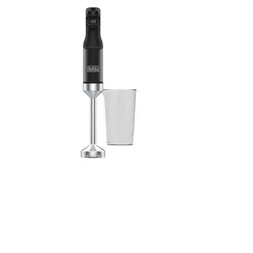 Black & Decker BXHB1501E Batidora de inmersión 1500 W Negro, Acero inoxidable