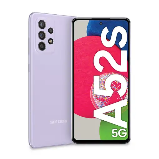 Smartphone Galaxy 6 + 128GB Violeta Galaxy A52s 5G SAMSUNG Smartphone Galaxy 6 + 128GB Violeta Galaxy A52s 5G SAMSUNG