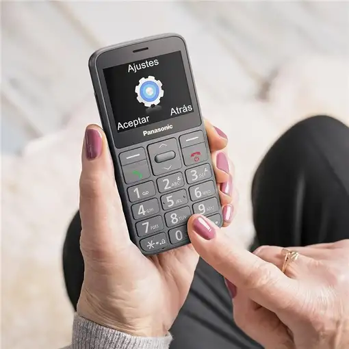 Telefonía móvil Negro PANASONIC