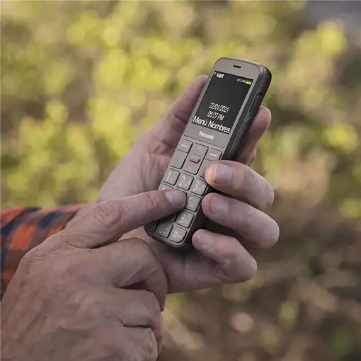 Telefonía móvil Negro PANASONIC