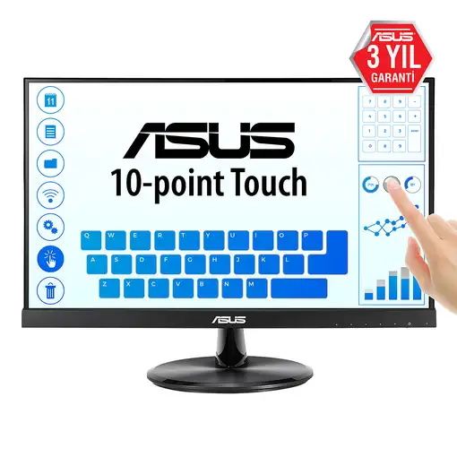 ASUS VT229H pantalla para PC 54,6 cm (21.5'') 1920 x 1080 Pixeles Full HD LED Panta