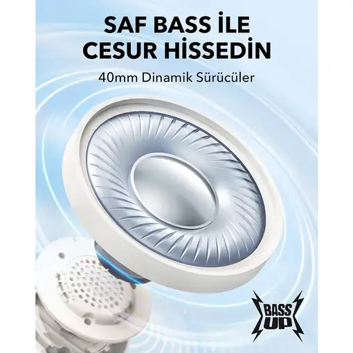 Soundcore H30i Blanco - Auriculares Bluetooth