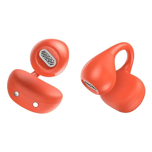 Auriculares Bluetooth SPC Boost Clip con estuche de carga/ Autonomía 6h/ Rojos
