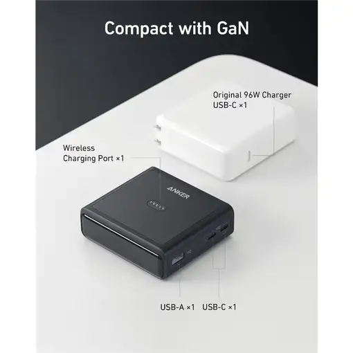 Anker Prime Universal Negro USB Carga rápida Interior