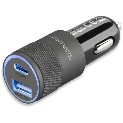 4smarts 464448 cargador de dispositivo móvil Universal Negro Encendedor de cigarri 4smarts 464448 cargador de dispositivo móvil Universal Negro Encendedor de cigarri