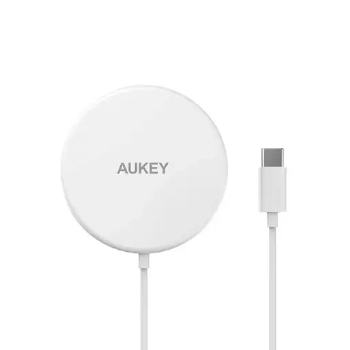AUKEY Aircore Auriculares, Smartphone Blanco USB Cargador inalámbrico Interior