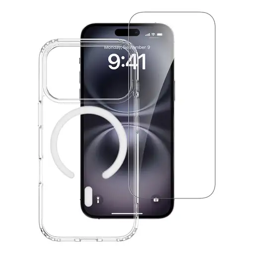 4smarts 360° Premium funda para teléfono móvil 16 cm (6.3") Bumper Transparente