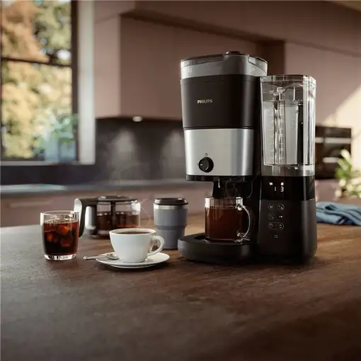 Cafeteras goteo Semi-automática Negro 1.25 L 10 cups HD7900/50 PHILIPS