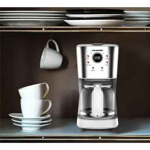 Cafeteras goteo Totalmente automática Blanco 1.5 L 14 cups CMD802WH BLAUPUNKT
