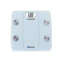Blaupunkt BSM711BT báscula de baño Rectángulo Azul claro Báscula personal electrón