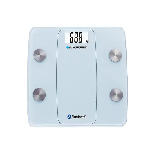 Blaupunkt BSM711BT báscula de baño Rectángulo Azul claro Báscula personal electrón