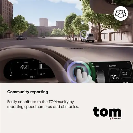 TomTom Tom navegador Fijo Negro