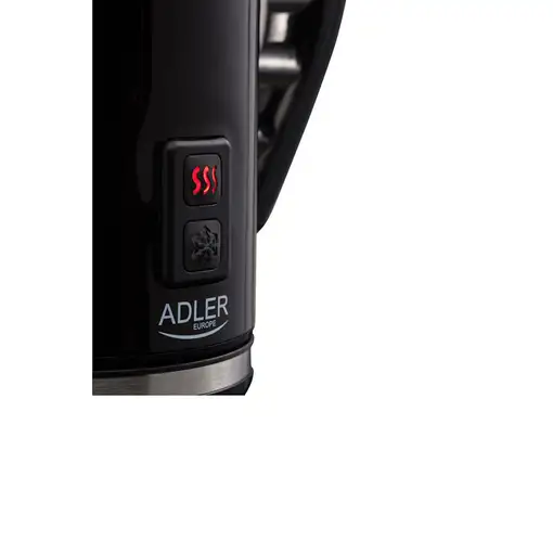 Adler AD 4478 espumador para leche Espumador de leche automático Negro, Blanco