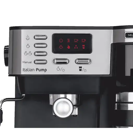 Cafeteras express Semi-automática Negro 1.2 L 2 cups CM-145.008A HAEGER