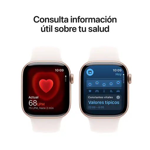 Apple Watch Series 11 OLED 42 mm Digital 374 x 446 Pixeles Pantalla táctil 5G Oro