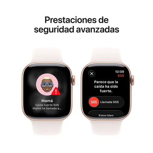 Apple Watch Series 11 OLED 42 mm Digital 374 x 446 Pixeles Pantalla táctil 5G Oro