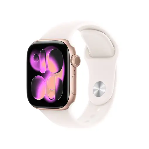 Apple Watch Series 11 OLED 42 mm Digital 374 x 446 Pixeles Pantalla táctil Oro ros