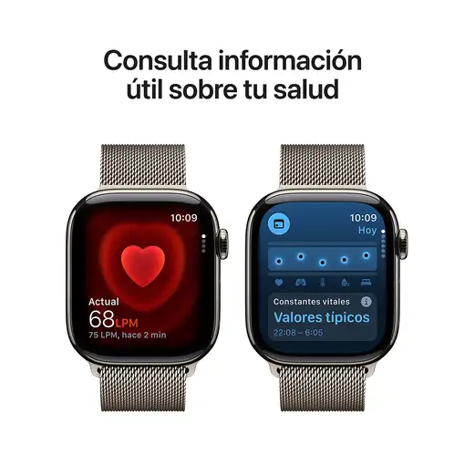 Apple Watch Series 11 OLED 42 mm Digital 374 x 446 Pixeles Pantalla táctil 5G Tita