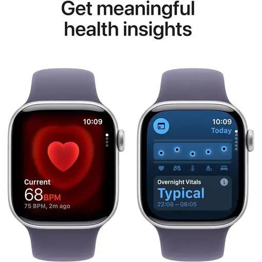 Apple Watch Series 11 OLED 42 mm Digital 374 x 446 Pixeles Pantalla táctil Plata W