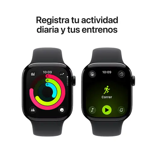 Apple Watch Series 11 OLED 42 mm Digital 374 x 446 Pixeles Pantalla táctil Negro W