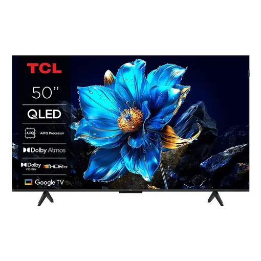 Televisor QLED 50" 4K Ultra HD Metálico Smart 50T69C TCL