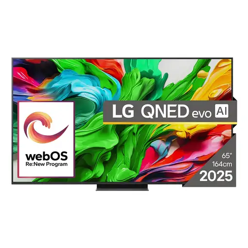 Televisor QNED 65" 4K Ultra HD Negro Smart 65QNED86A3A LG