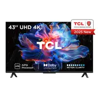Televisor DLED 43" 4K Ultra HD Metálico Smart 43V6C TCL