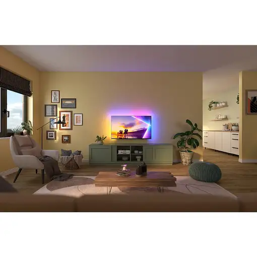 Televisor QLED 43" 4K Ultra HD Negro 43PUS8450/12 PHILIPS