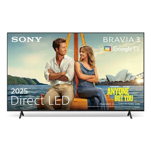 Televisor LED 43" 4K Ultra HD Negro Smart K43S35BP.CEI SONY