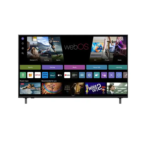 Televisor LED 55" 4K Ultra HD Negro Smart 55UA75003LA LG