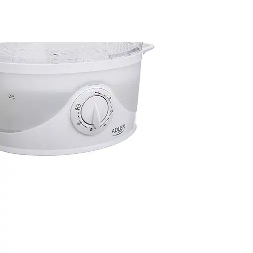 Adler AD 633 vaporizador 3 cesta(s) Independiente 800 W Blanco