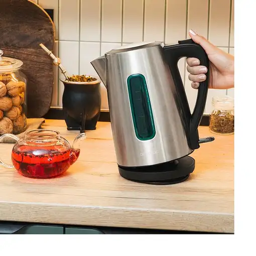 Cecotec 01425 tetera eléctrica 1,7 L 2200 W Acero inoxidable
