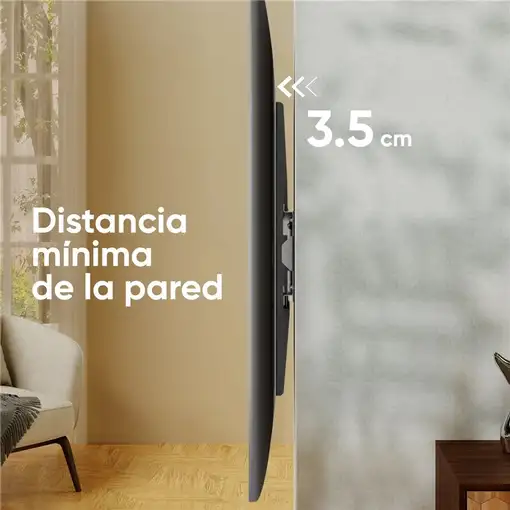 ONKRON UF4-B soporte para TV 2,54 m (100'') Negro