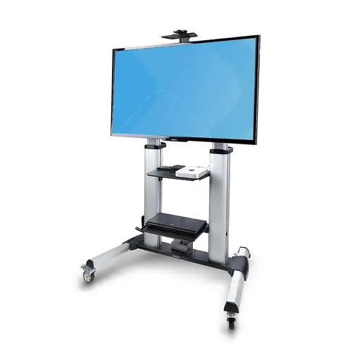 StarTech.com Carrito Soporte Móvil con Ruedas para TV de Pantalla Plana de 60 a 10