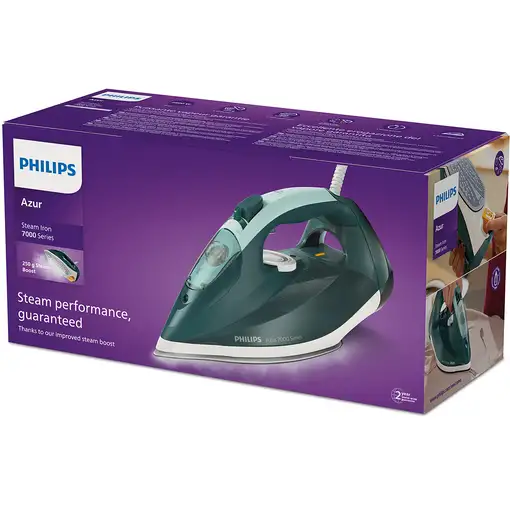 Plancha a vapor suela steamglide plus 2800 W Verde DST7031/70 PHILIPS