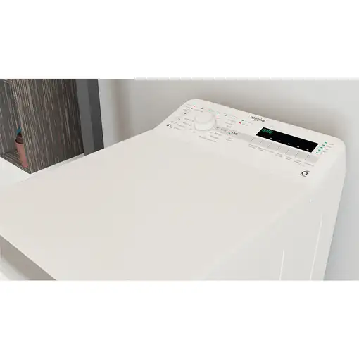 Lavadora carga superior 6 kg 1151 RPM Blanco 859991653650 WHIRLPOOL