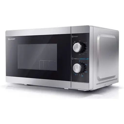 Sharp Home Appliances YC-MG01E-S microondas Negro, Gris Microondas