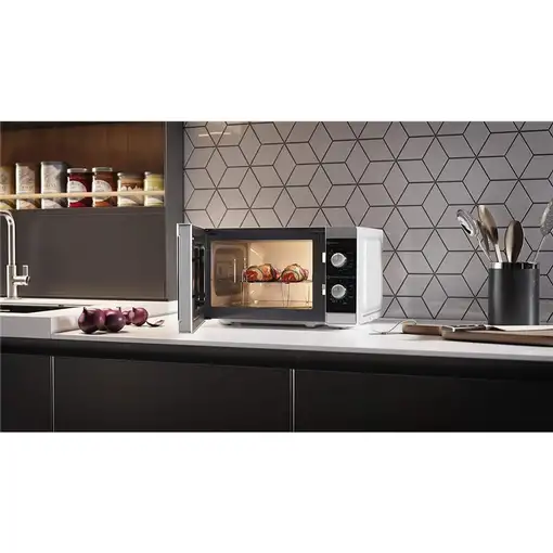 Sharp Home Appliances YC-MG01E-S microondas Negro, Gris Microondas