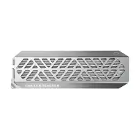 Cooler Master Oracle Air Caja externa para unidad de estado sólido (SSD) Plata M.2